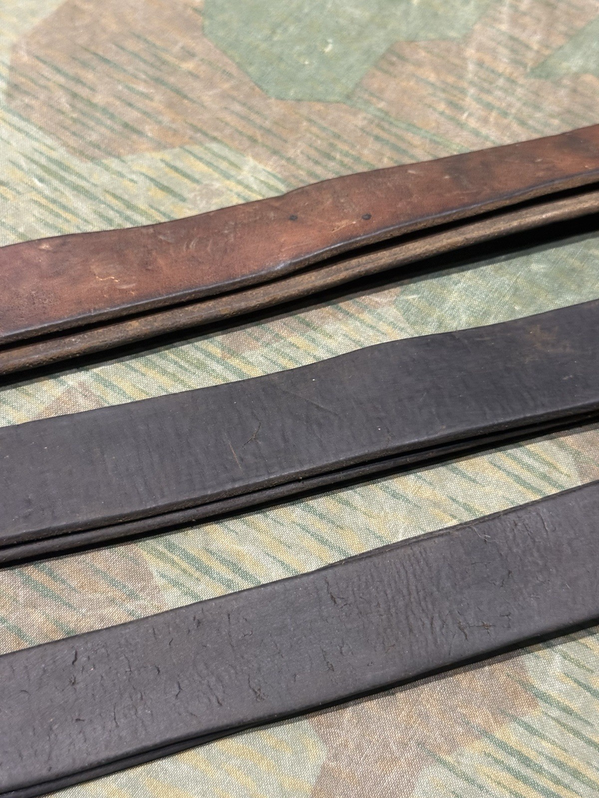 WW2 German Style / Yugo Mg34 Mg42 Leather Shoulder Strap Sling 1x Only - Image 7