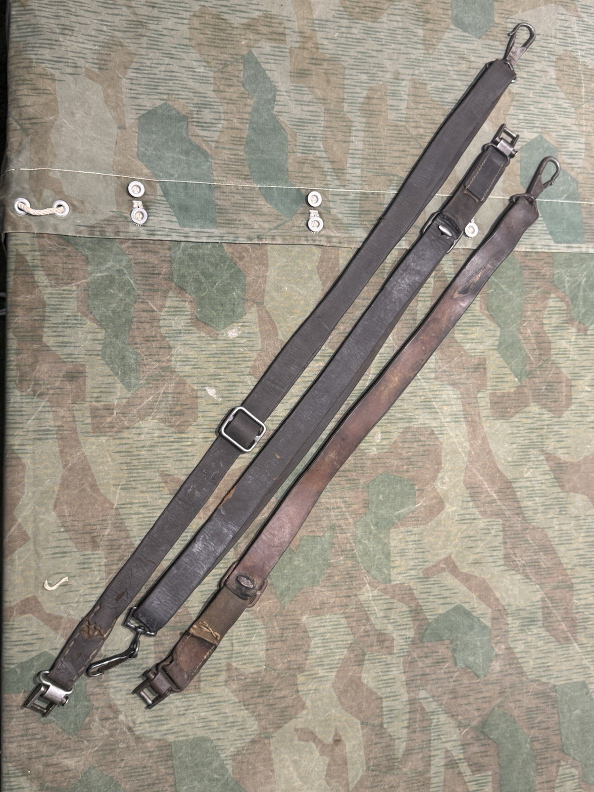 WW2 German Style / Yugo Mg34 Mg42 Leather Shoulder Strap Sling 1x Only - Image 14