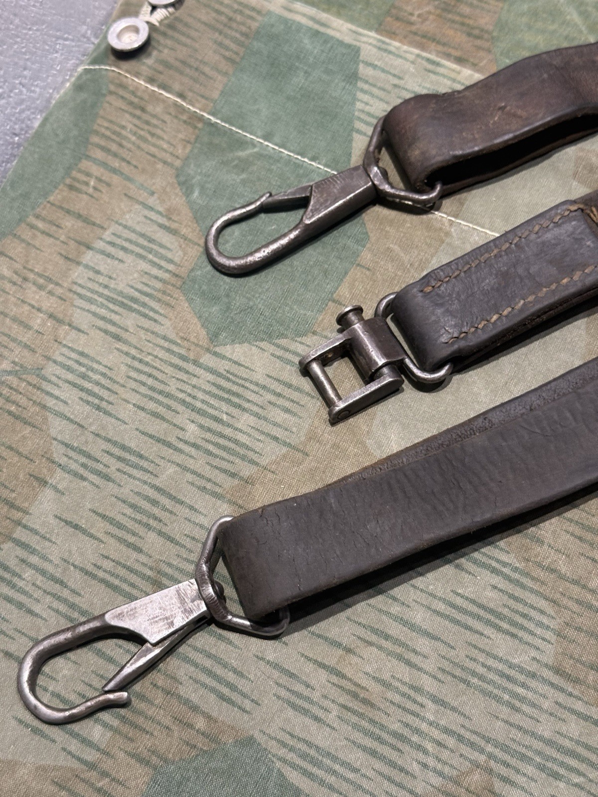 WW2 German Style / Yugo Mg34 Mg42 Leather Shoulder Strap Sling 1x Only - Image 15