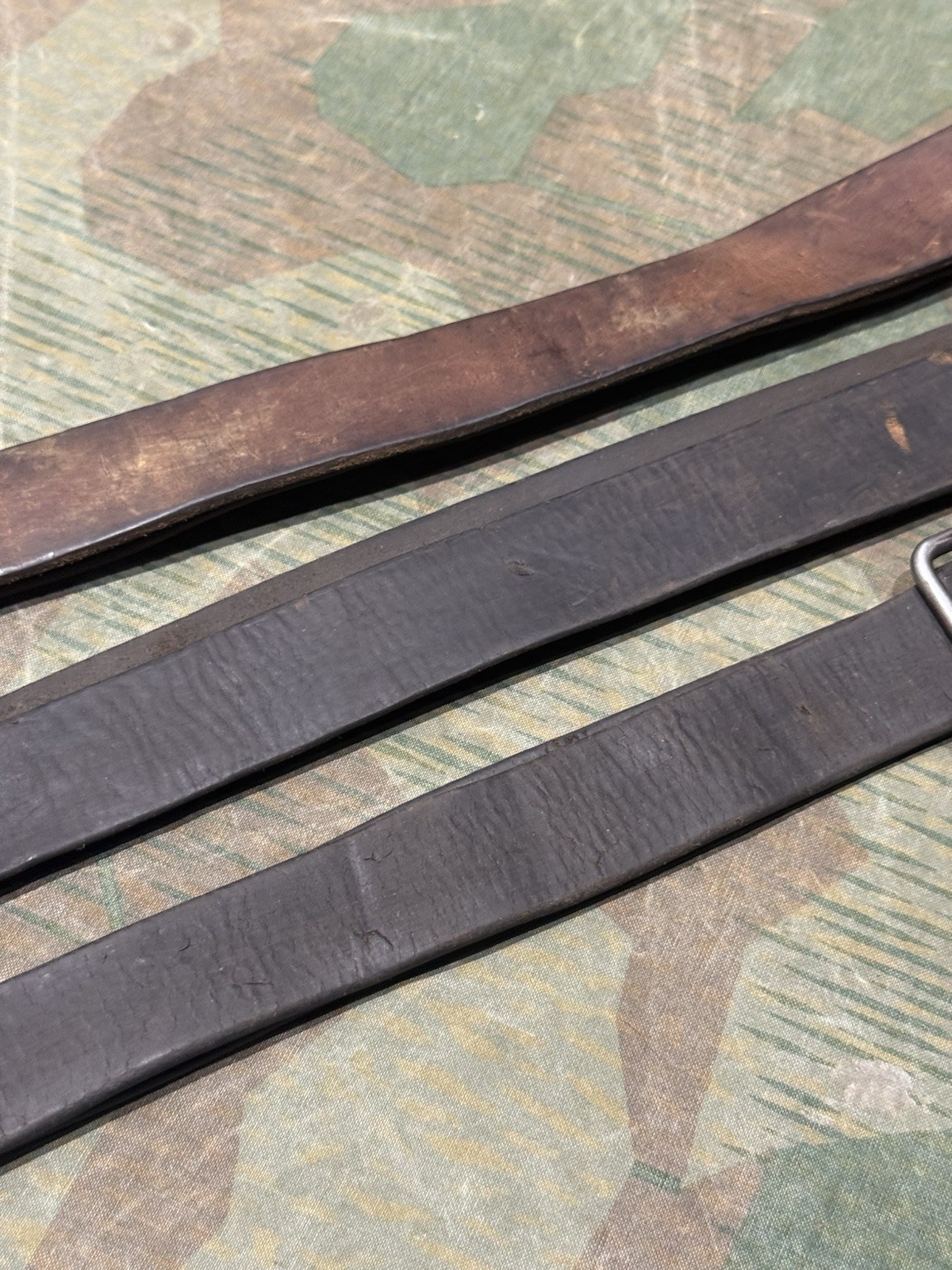 WW2 German Style / Yugo Mg34 Mg42 Leather Shoulder Strap Sling 1x Only - Image 17