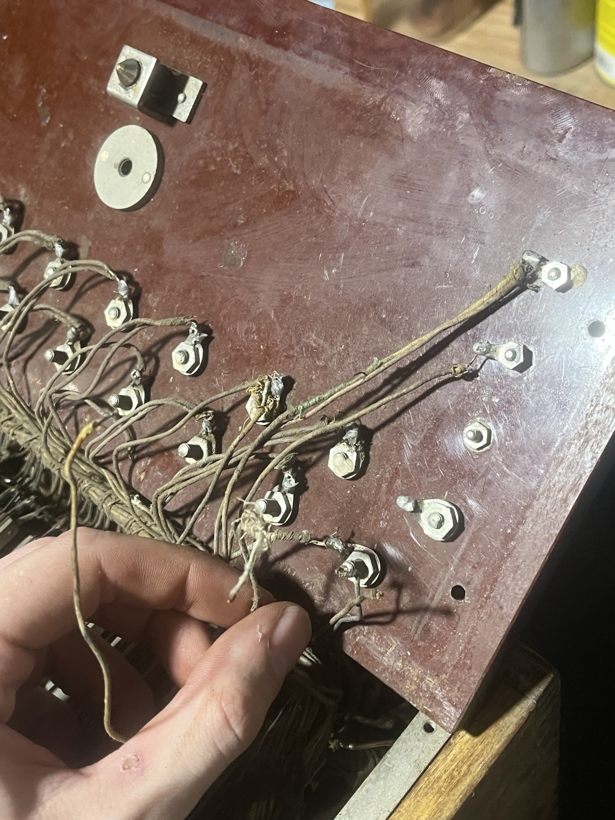 Original WW2 German FF33 Field Telephone 10 Line Switchboard 1943 Dated - Image 9