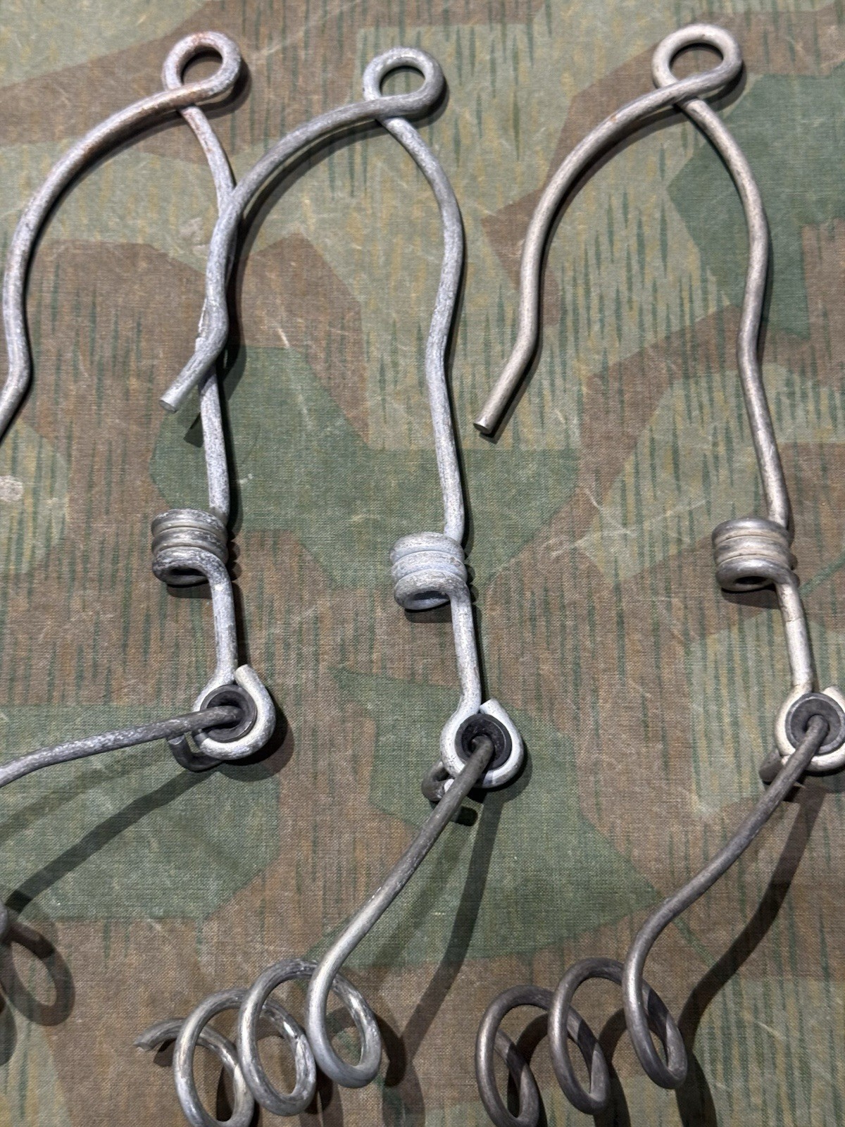 WW2 German Style 5x FF33 Field Phone Telephone / Radio Wire Tree Hangers - Image 7
