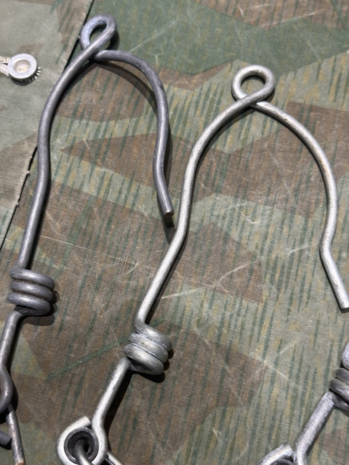 WW2 German Style 5x FF33 Field Phone Telephone / Radio Wire Tree Hangers - Image 13