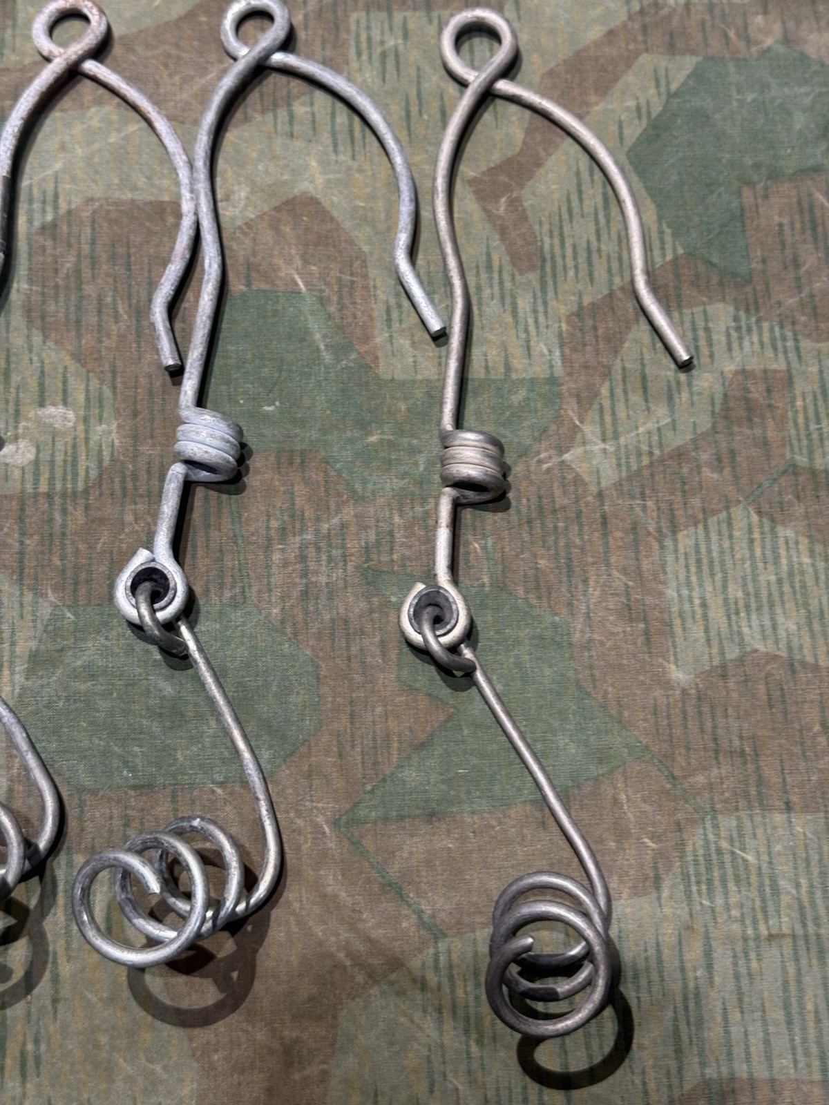 WW2 German Style 5x FF33 Field Phone Telephone / Radio Wire Tree Hangers - Image 15