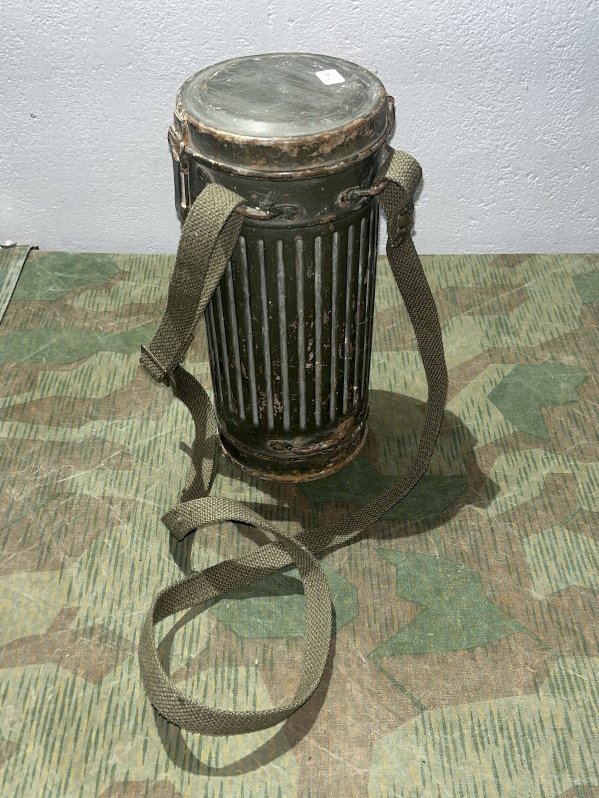 WW2 German Style / Post War GM30 / GM38 Gas Mask Canister's (Shoulder Strap ONLY) - Image 2