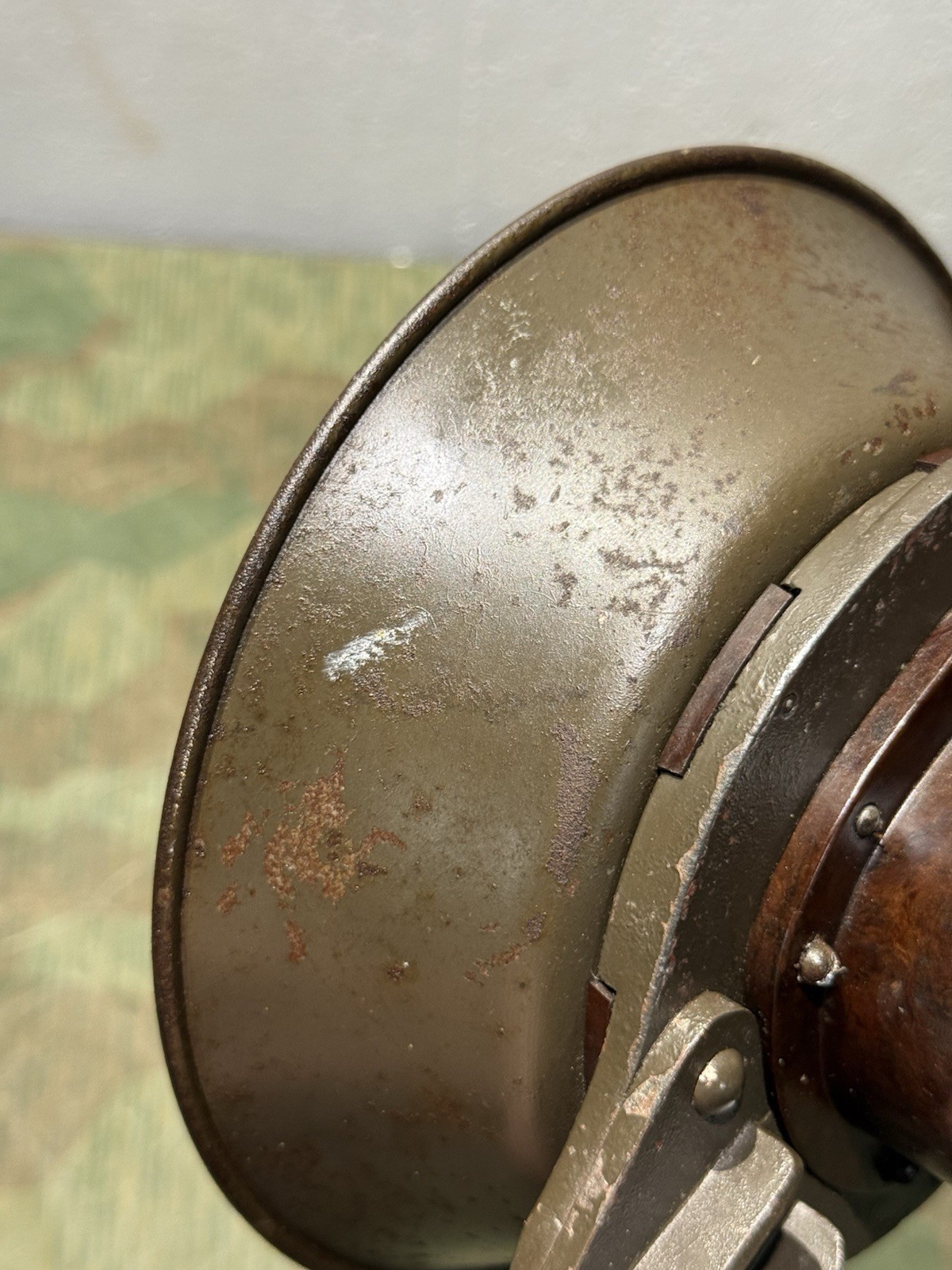 Original WW2 German Handheld Air Raid Siren 1940 Dated Tested & Working - Image 9