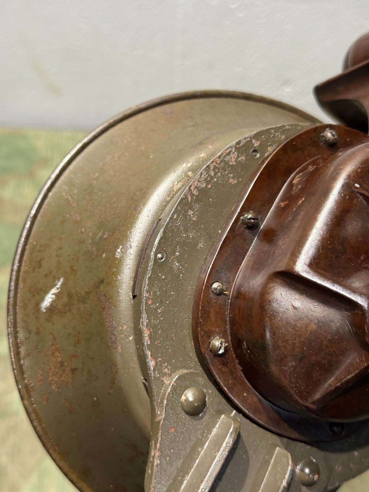 Original WW2 German Handheld Air Raid Siren 1940 Dated Tested & Working - Image 10
