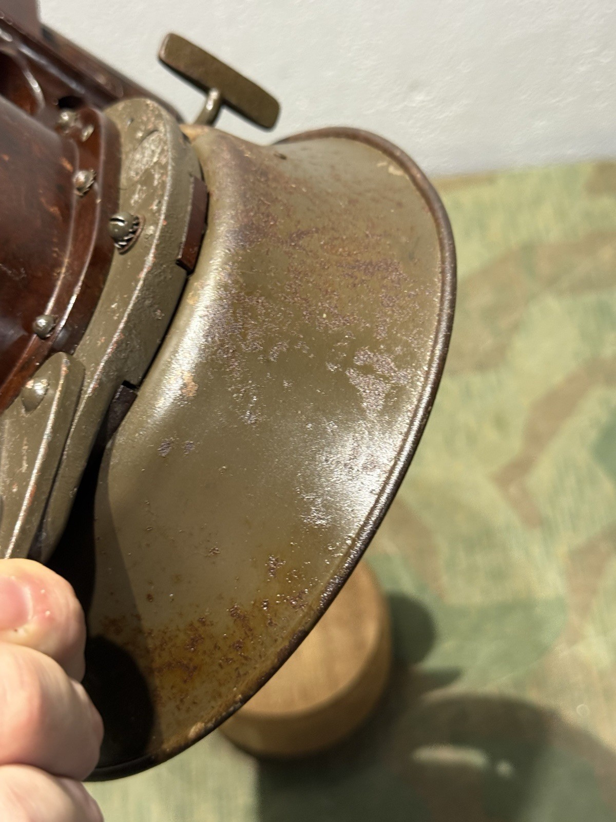 Original WW2 German Handheld Air Raid Siren 1940 Dated Tested & Working - Image 13