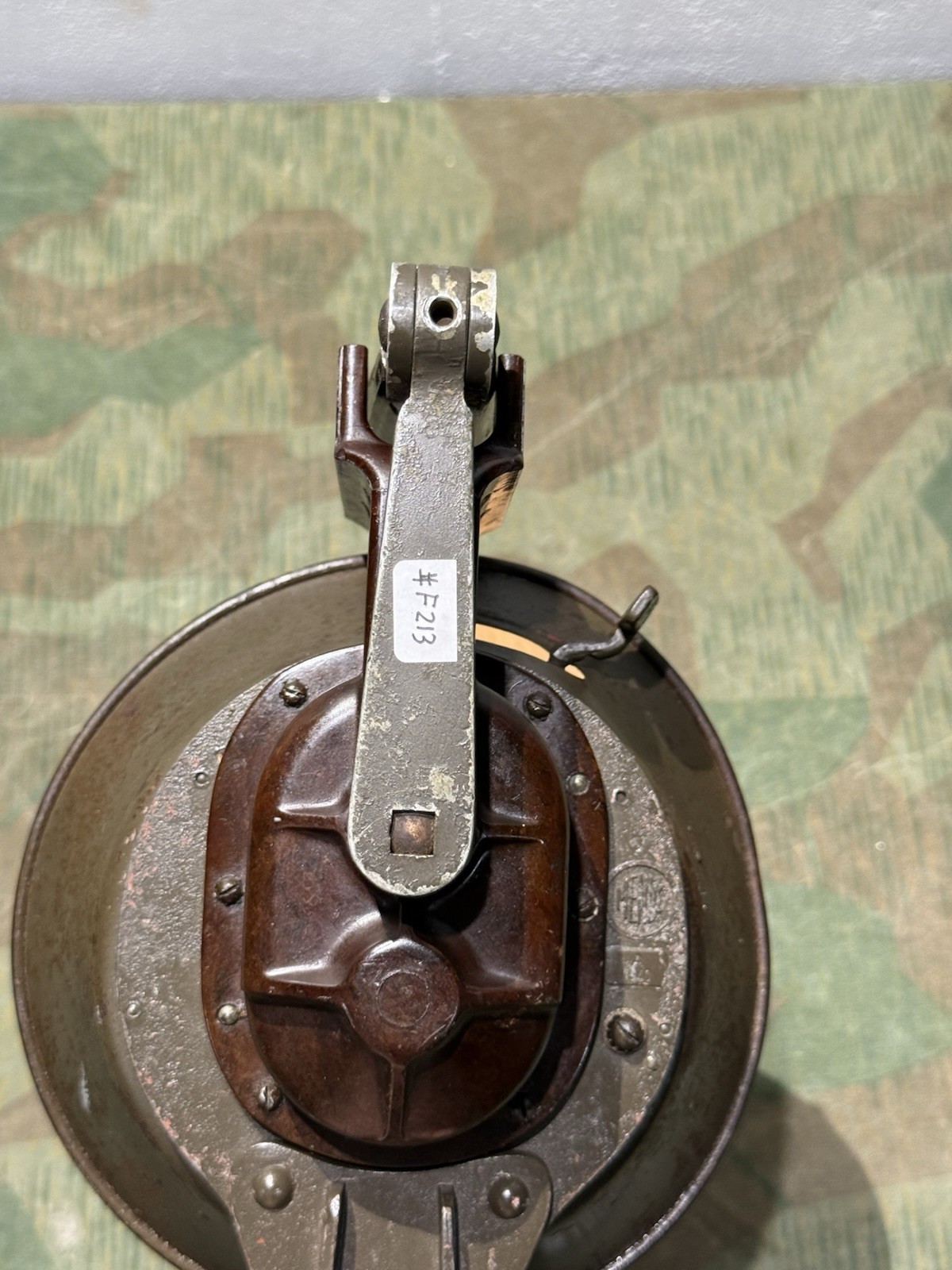 Original WW2 German Handheld Air Raid Siren 1940 Dated Tested & Working - Image 19