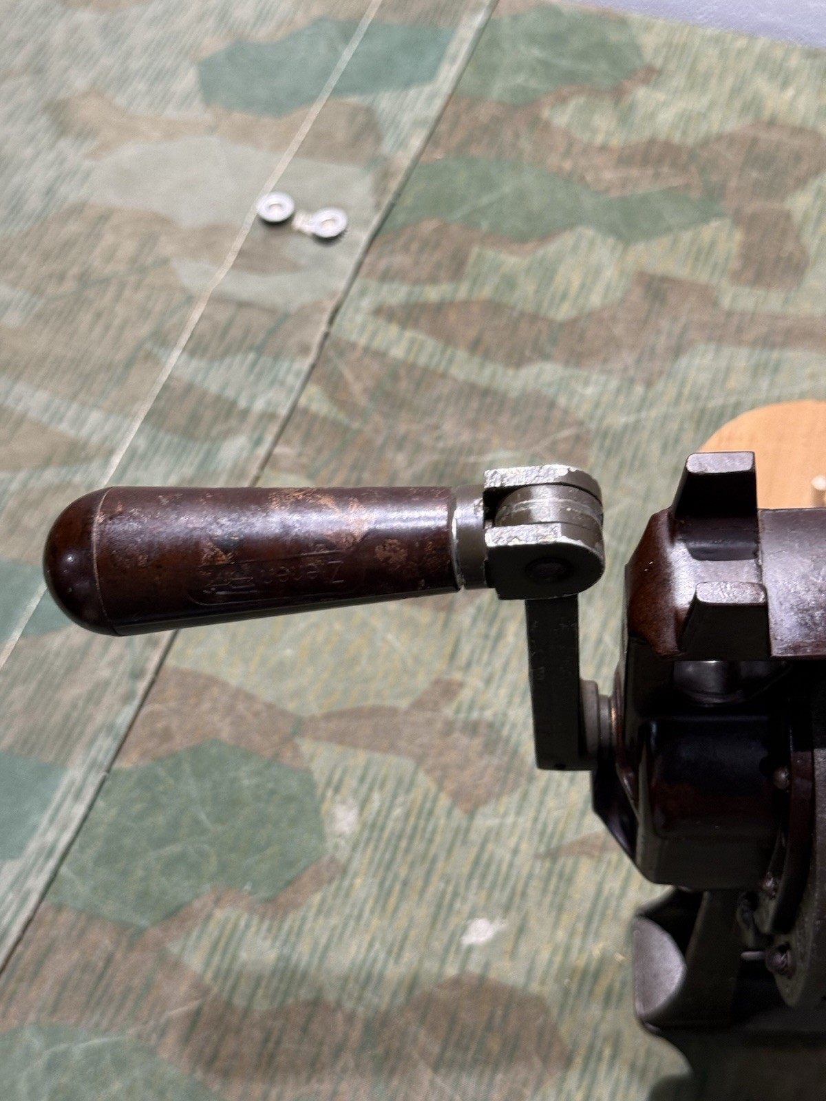 Original WW2 German Handheld Air Raid Siren 1940 Dated Tested & Working - Image 21