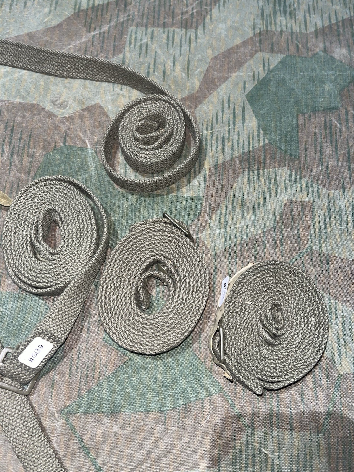 WW2 German Style / Post War GM30 / GM38 Gas Mask Canister's (Shoulder Strap ONLY) - Image 10