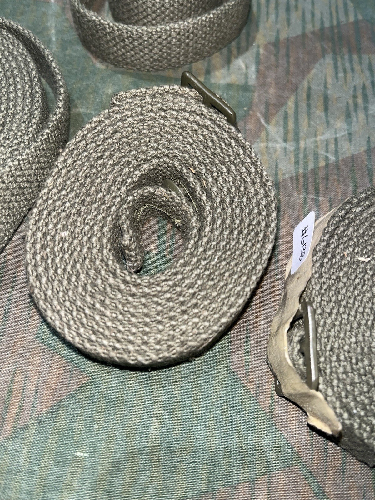 WW2 German Style / Post War GM30 / GM38 Gas Mask Canister's (Shoulder Strap ONLY) - Image 11