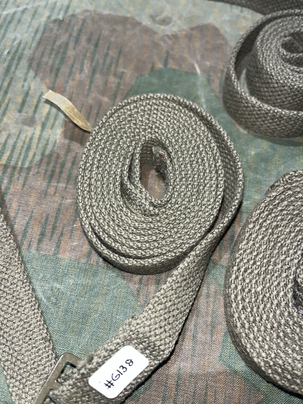 WW2 German Style / Post War GM30 / GM38 Gas Mask Canister's (Shoulder Strap ONLY) - Image 12