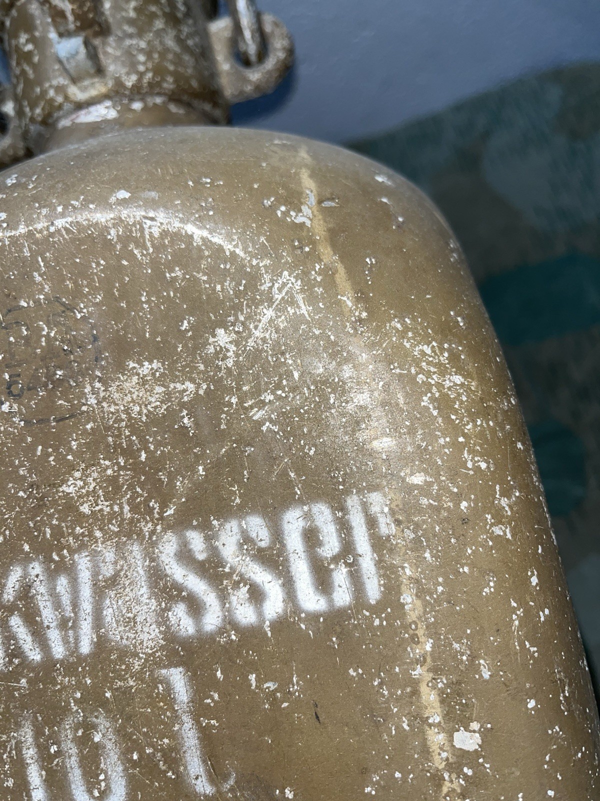 Original WW2 German FL Luftwaffe Marked AVX 10L Trinkwasser Container - Image 6