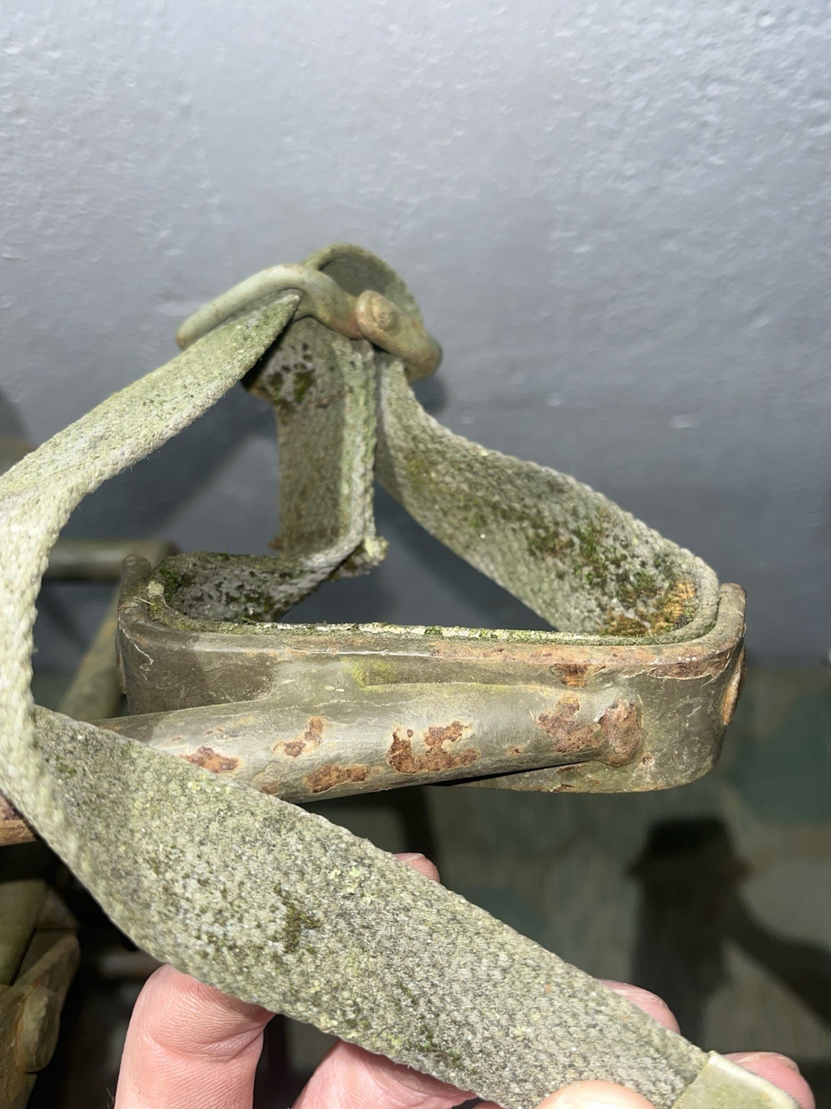 Post WW2 German FF33 Field Telephone Wire Cart (Holds Spools + Backpack Carrier) - Image 10
