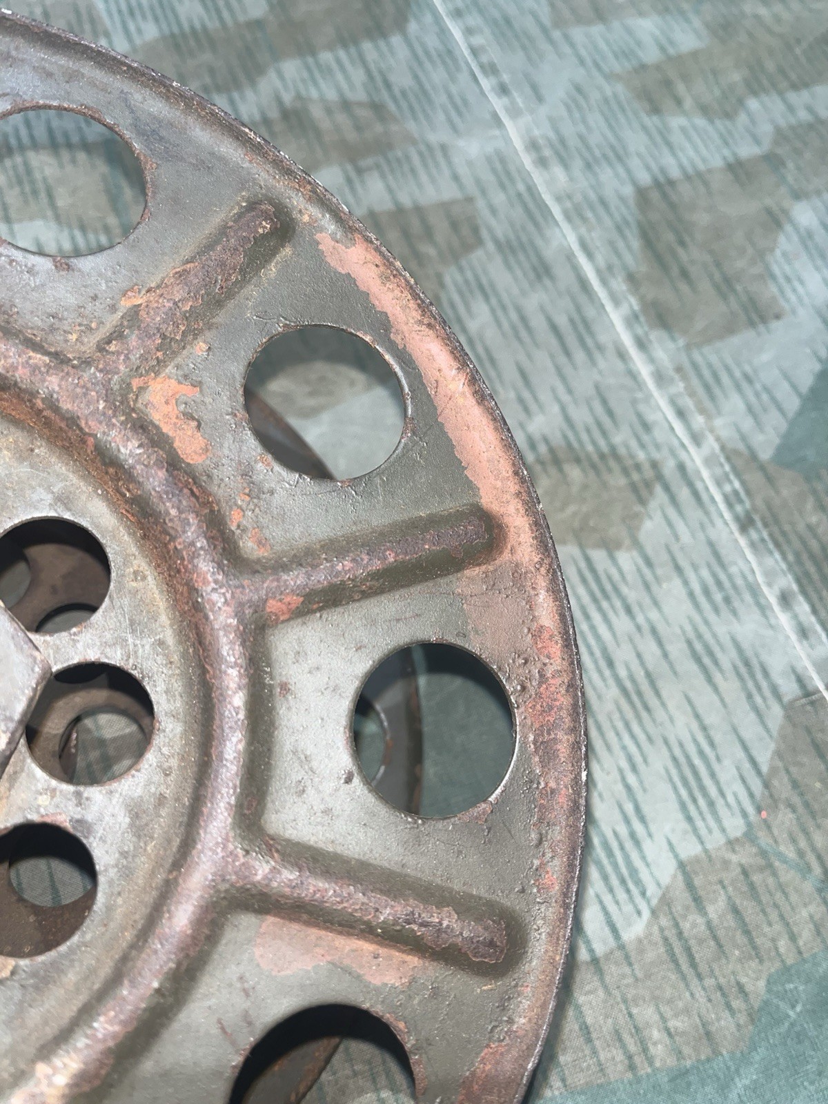 Original WW2 German FF33 Field Telephone Wire Hand Cable Reel 1939 - Image 13