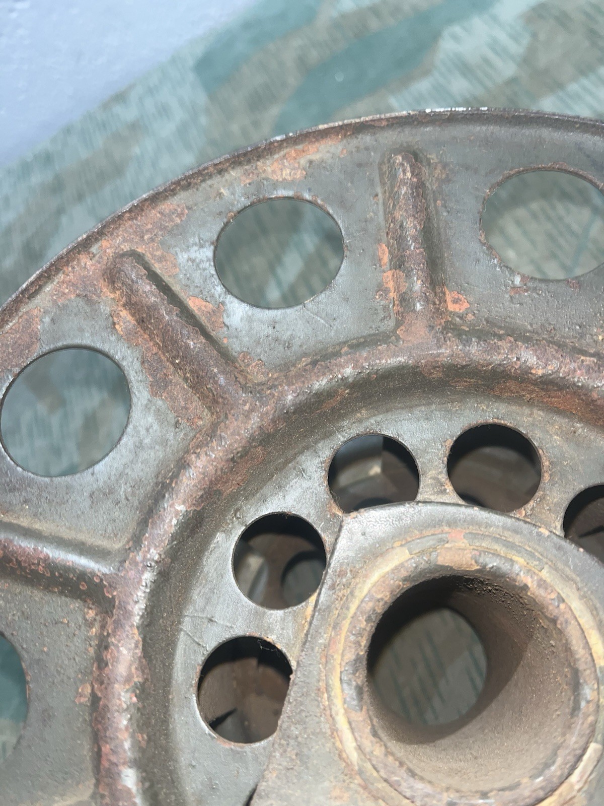 Original WW2 German FF33 Field Telephone Wire Hand Cable Reel 1939 - Image 14