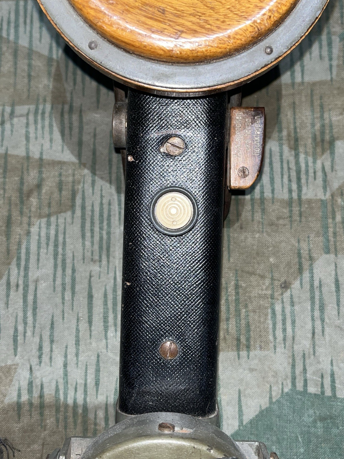 Original WW1 German Field Phone Feldfernsprecher Spare Handset w/ Plugs FF16 - Image 14