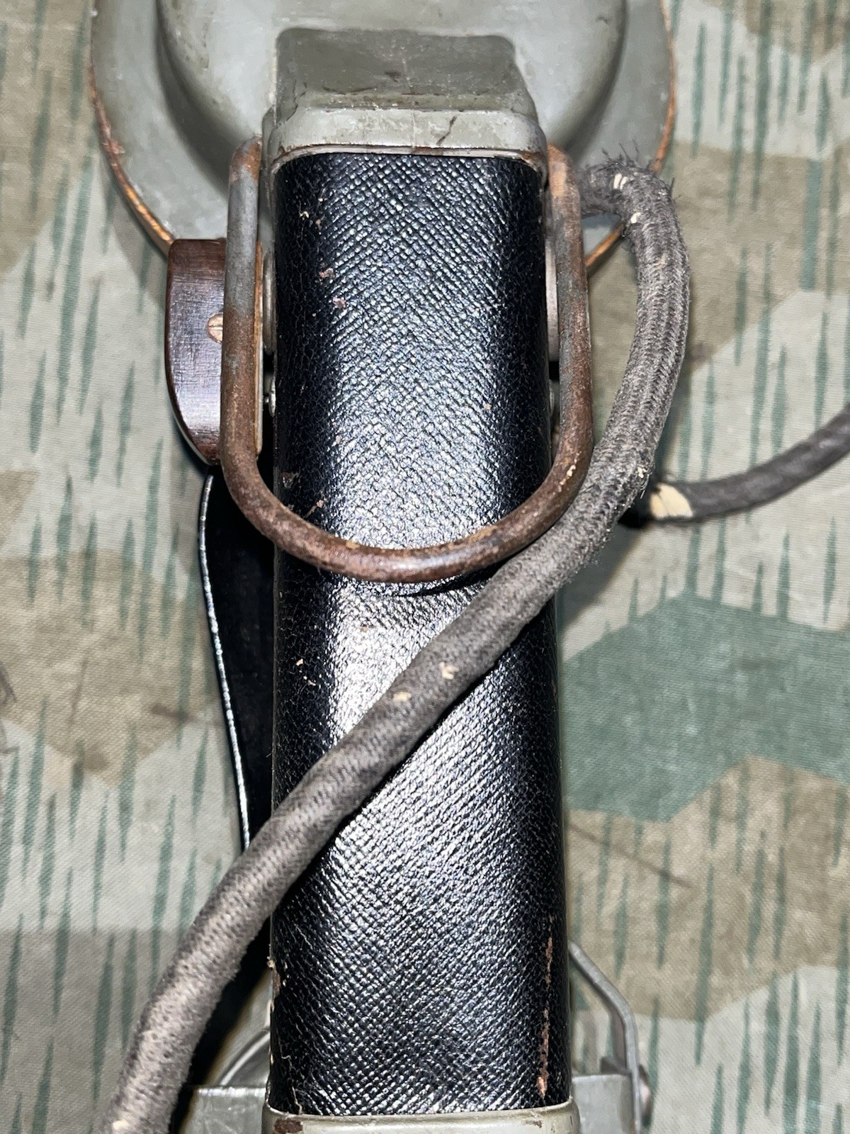 Original WW1 German Field Phone Feldfernsprecher Spare Handset w/ Plugs FF16 - Image 23