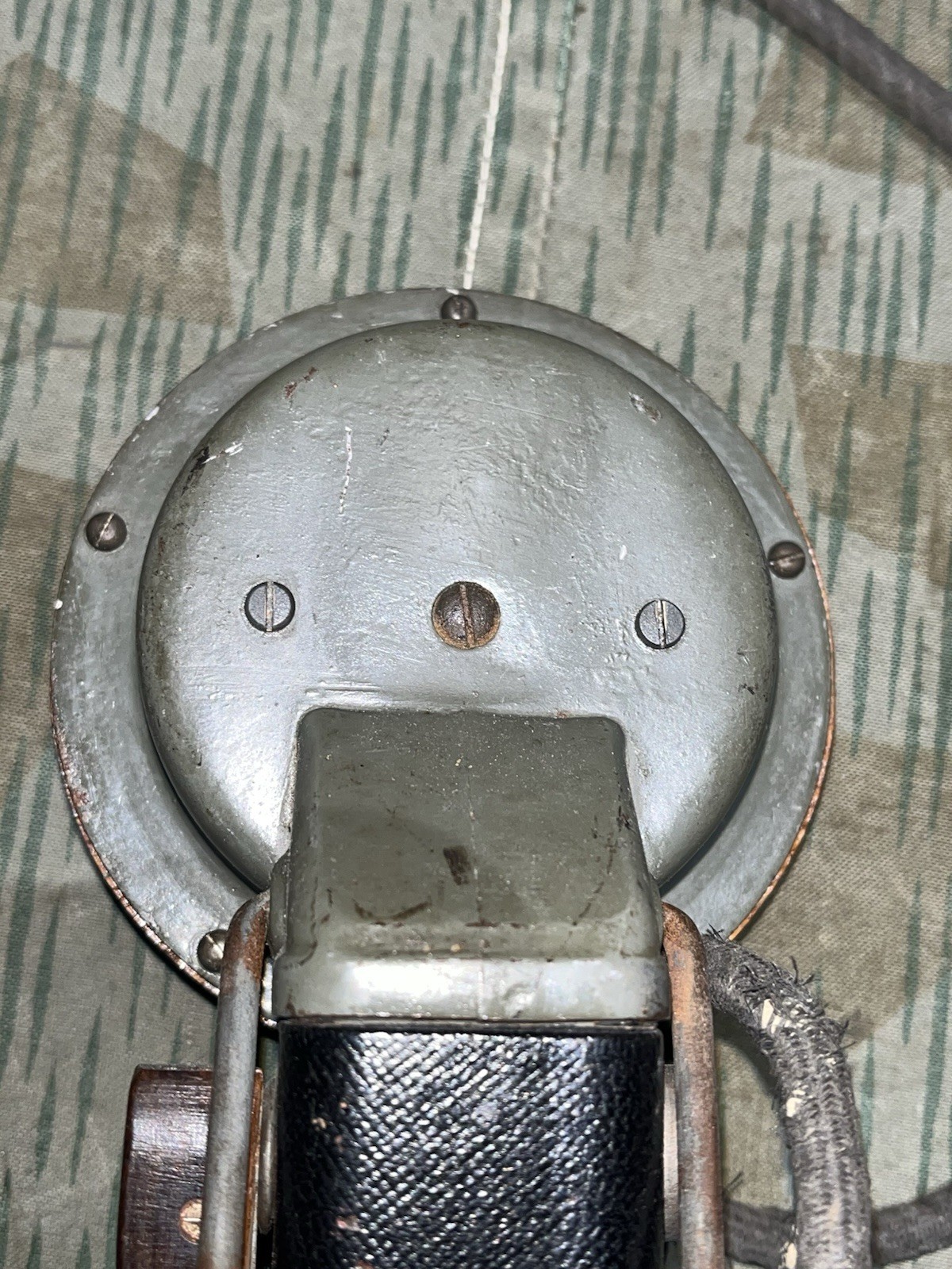 Original WW1 German Field Phone Feldfernsprecher Spare Handset w/ Plugs FF16 - Image 24