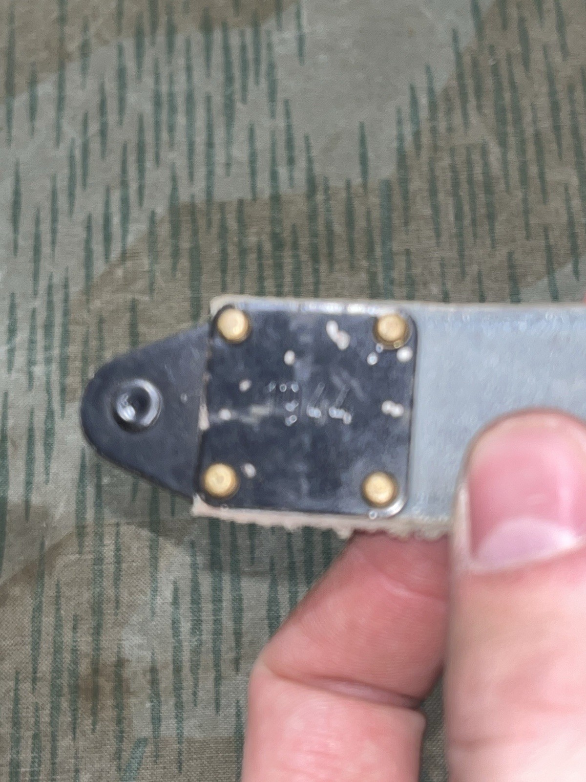 Original WW2 German FF33 Field Telephone / Switchboard Shoulder Strap Marked 1944 - Image 5