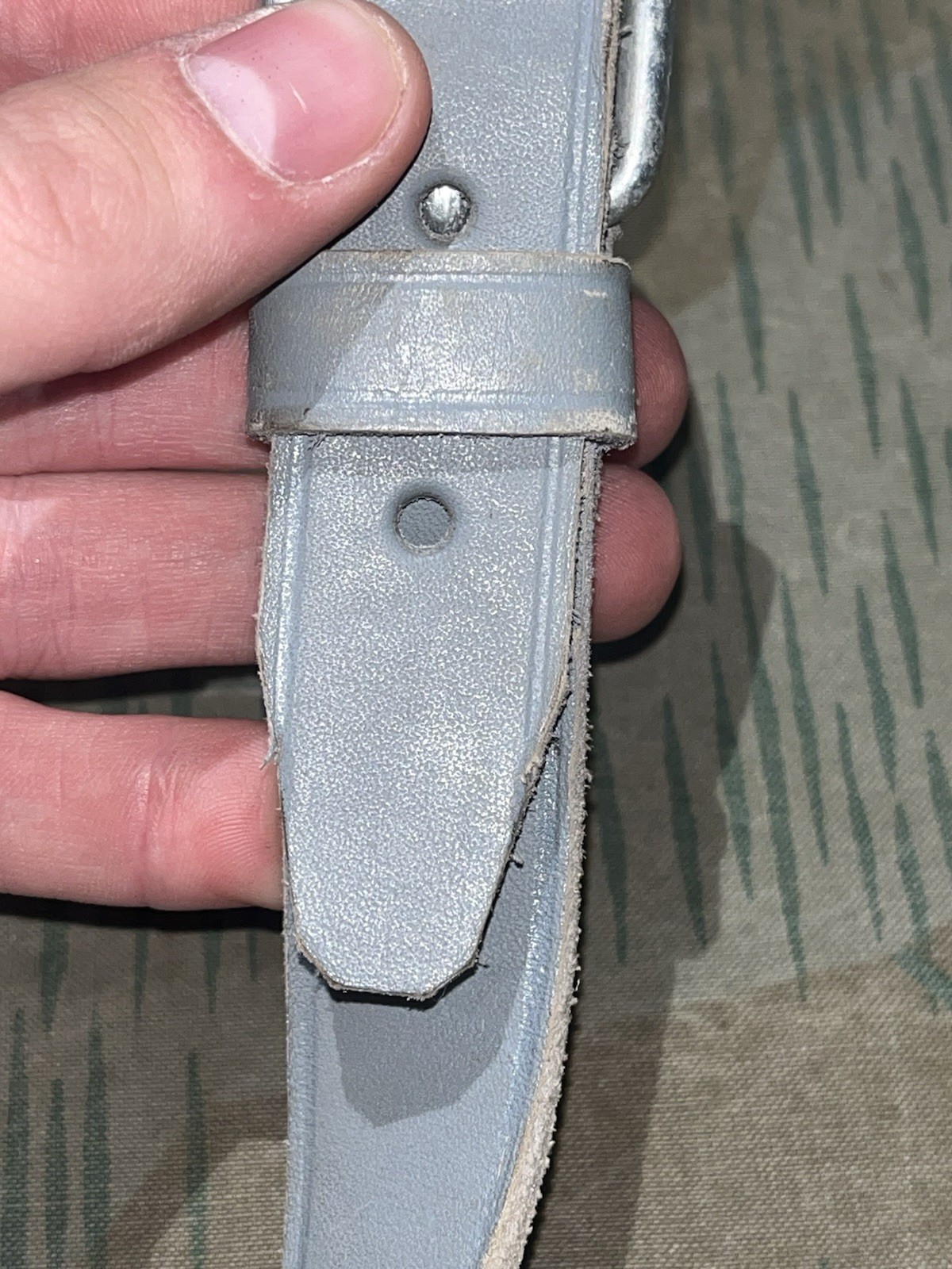 Original WW2 German FF33 Field Telephone / Switchboard Shoulder Strap Marked 1944 - Image 7