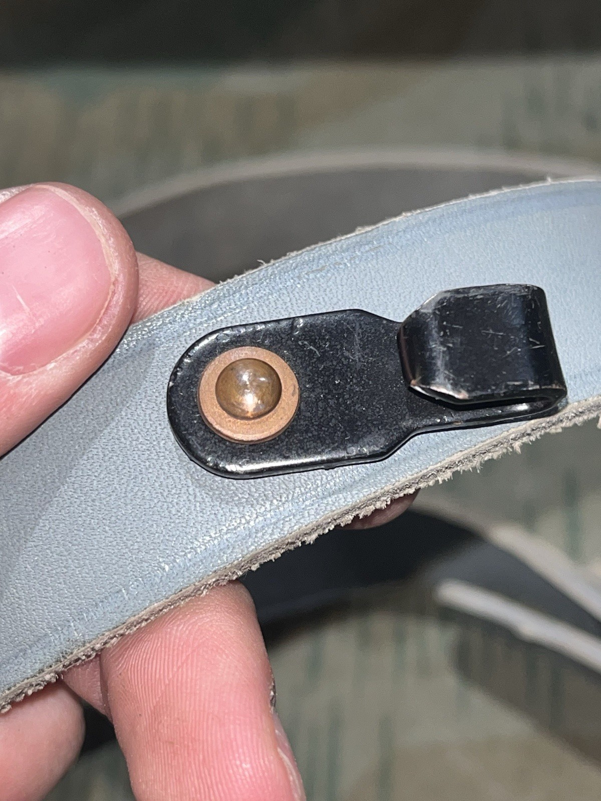 Original WW2 German FF33 Field Telephone / Switchboard Shoulder Strap Marked 1944 - Image 9