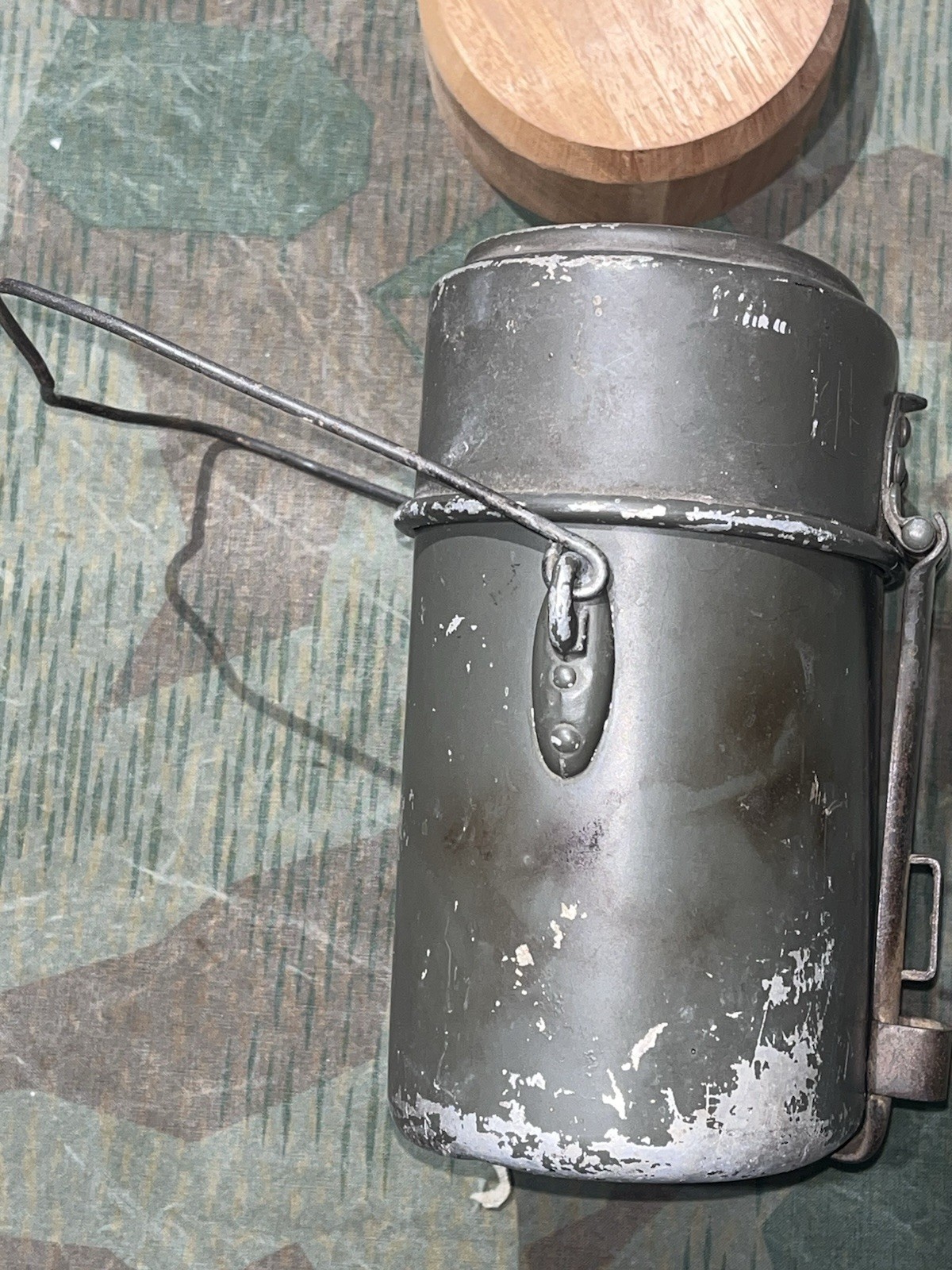 Original WW2 German M1910 Style Mess Tin Kit Marked RZM 39 Matching - Image 13
