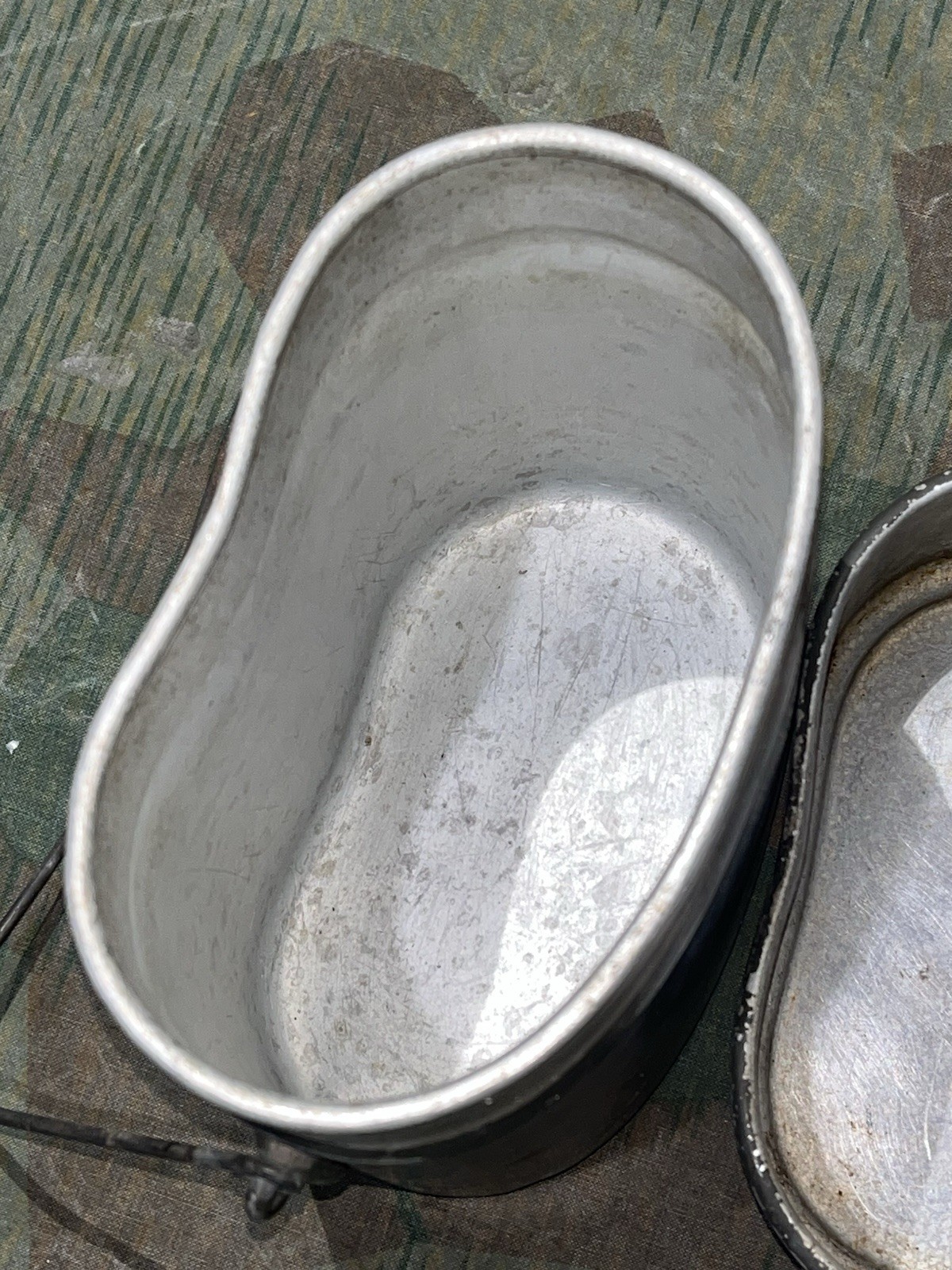 Original WW2 German M1910 Style Mess Tin Kit Marked RZM 39 Matching - Image 15