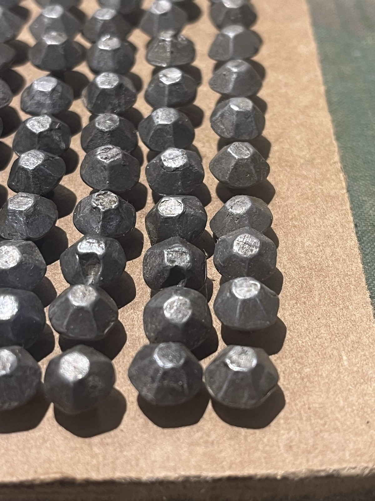Original WW2 German Uniform Combat Jack Boots’ Spare Hobnails - Image 3