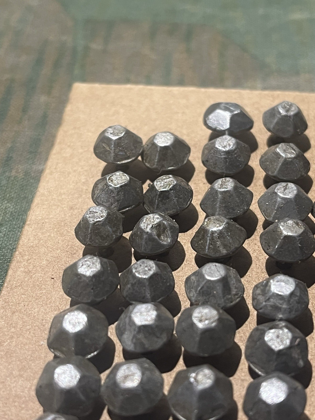 Original WW2 German Uniform Combat Jack Boots’ Spare Hobnails - Image 5