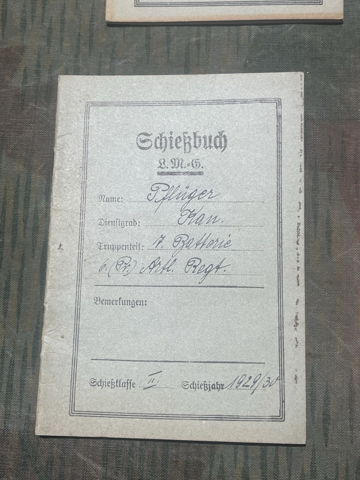 Original WW2 German Schießbuch Shooting Proficiency Book Collection - Image 3