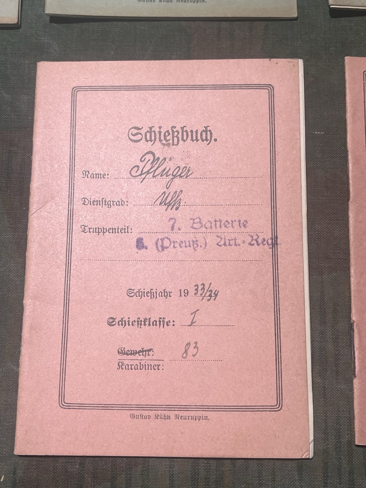 Original WW2 German Schießbuch Shooting Proficiency Book Collection - Image 4