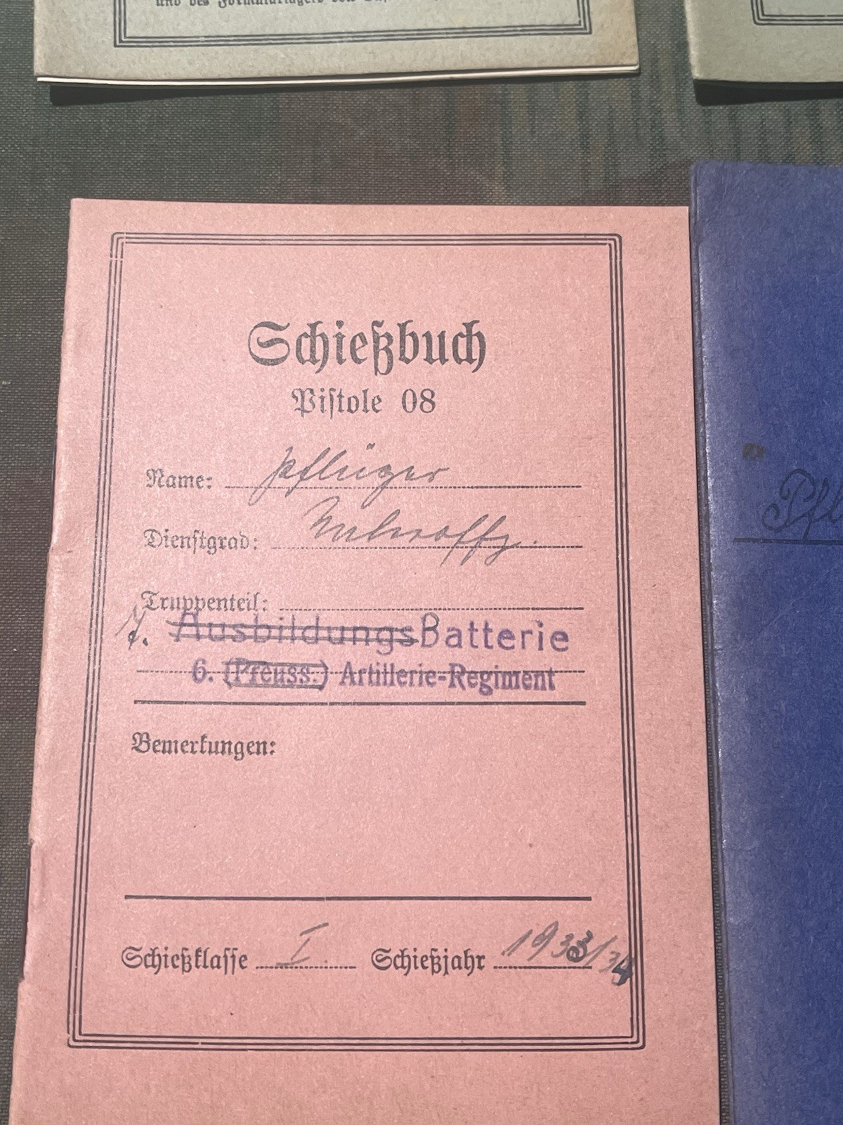 Original WW2 German Schießbuch Shooting Proficiency Book Collection - Image 5
