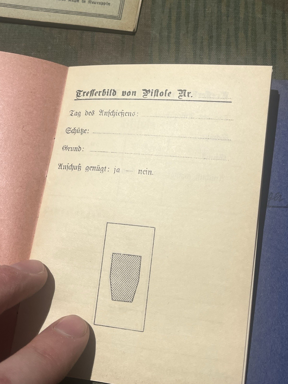 Original WW2 German Schießbuch Shooting Proficiency Book Collection - Image 17