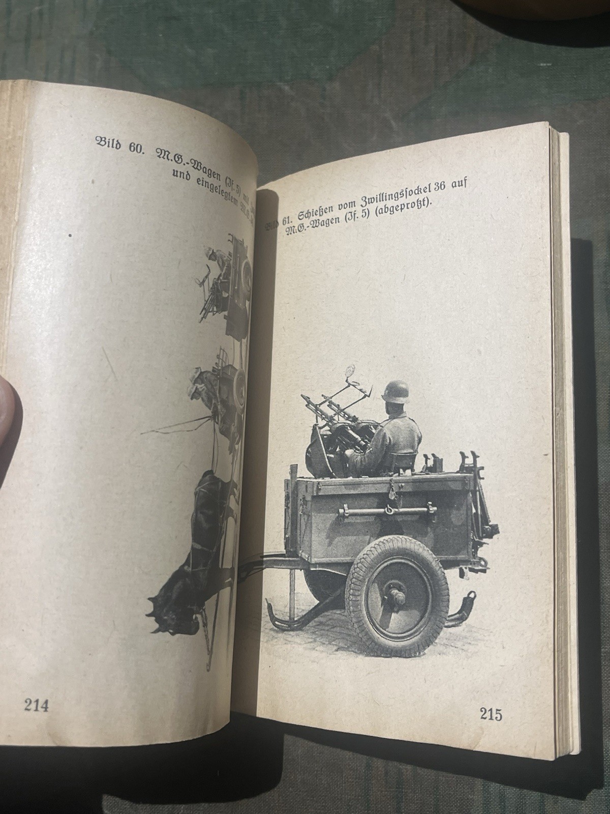 Original WW2 German Mg34 & Mg42 Handbook Manual Schematics w/ Pics 1944 Dated - Image 5