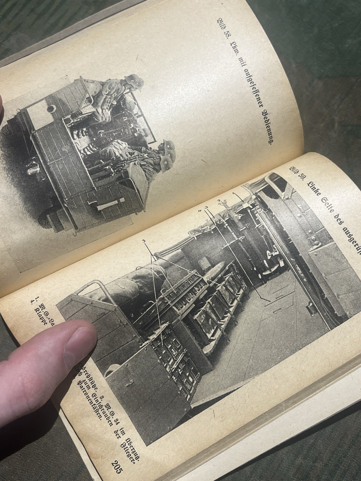 Original WW2 German Mg34 & Mg42 Handbook Manual Schematics w/ Pics 1944 Dated - Image 7