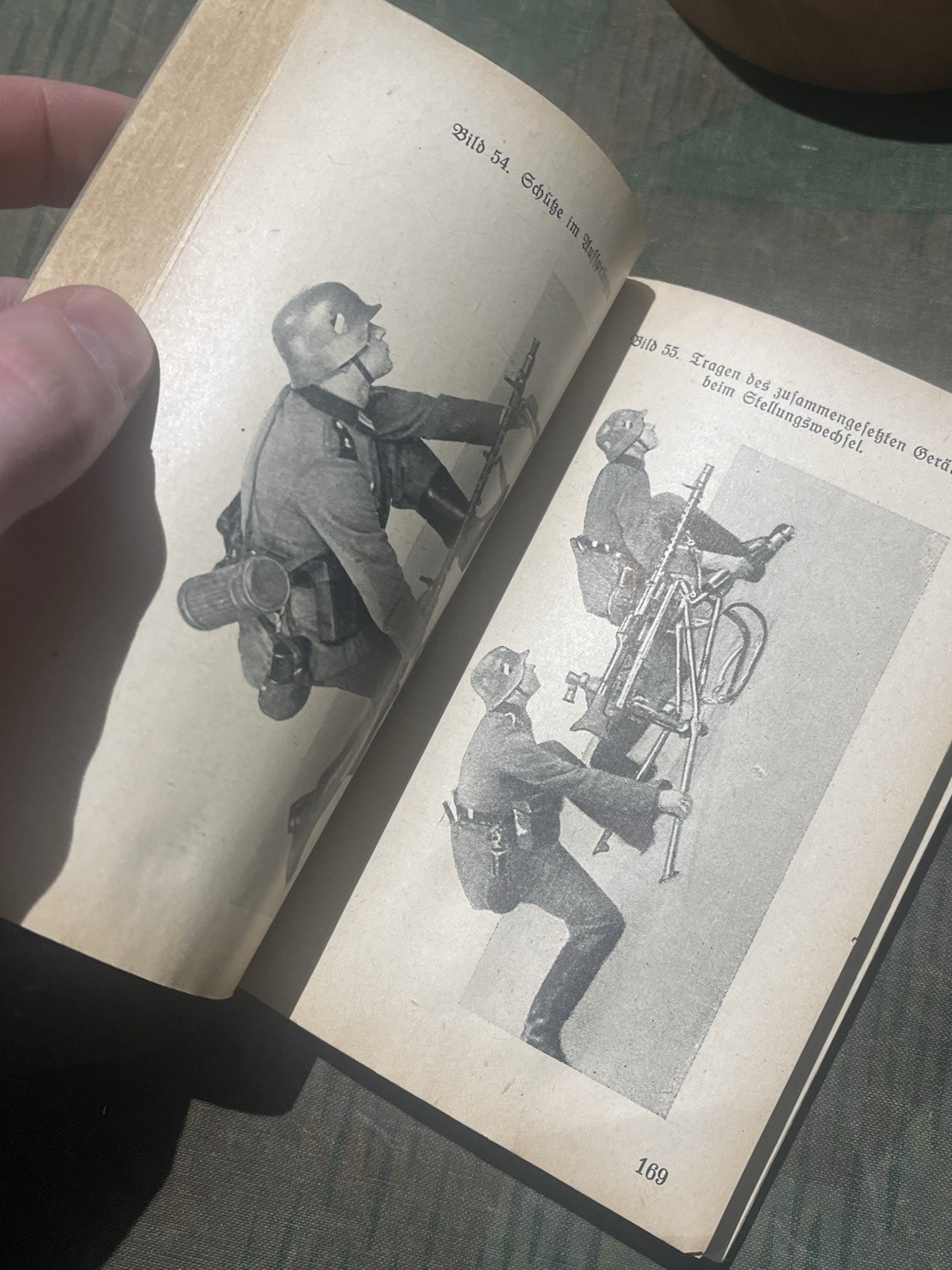 Original WW2 German Mg34 & Mg42 Handbook Manual Schematics w/ Pics 1944 Dated - Image 8
