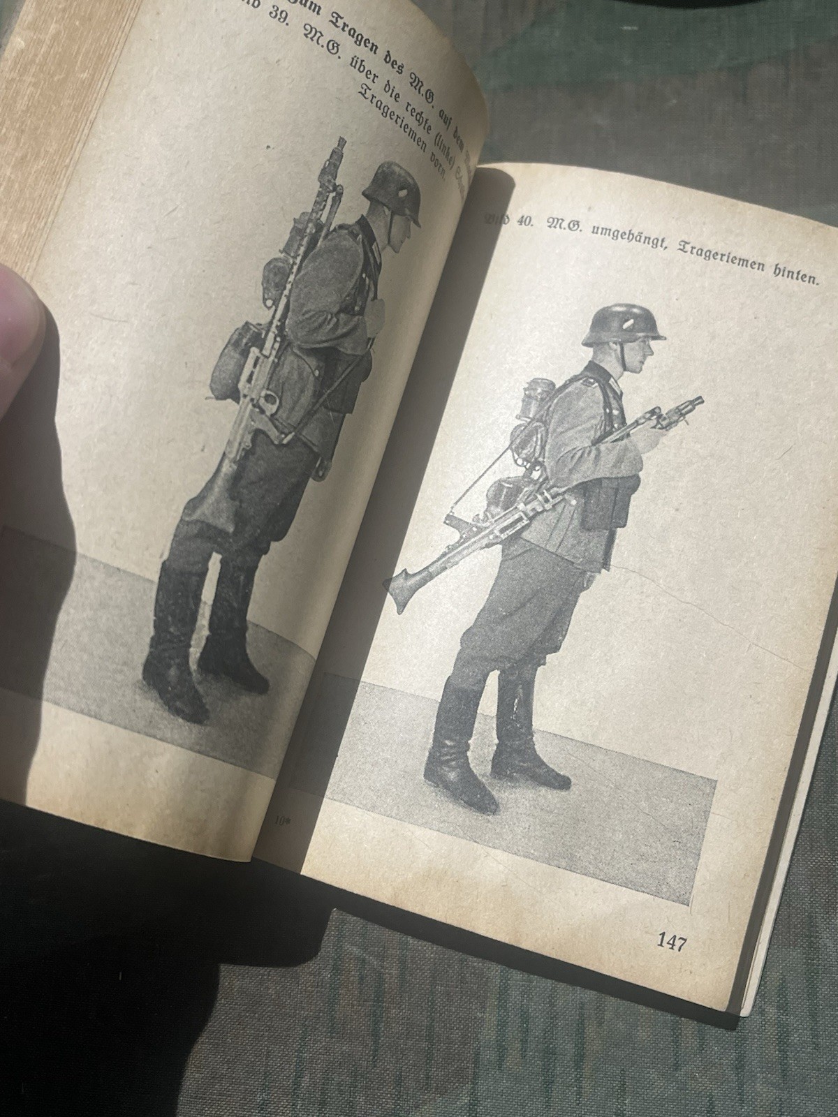 Original WW2 German Mg34 & Mg42 Handbook Manual Schematics w/ Pics 1944 Dated - Image 14