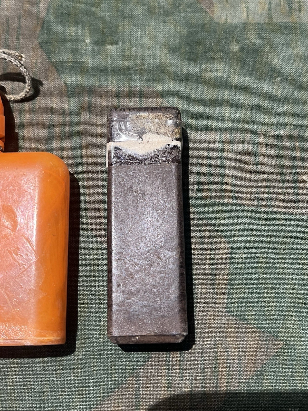 Original WW2 German Gas Mask Decontamination Bakelite Cases Marked & Dated - Image 4
