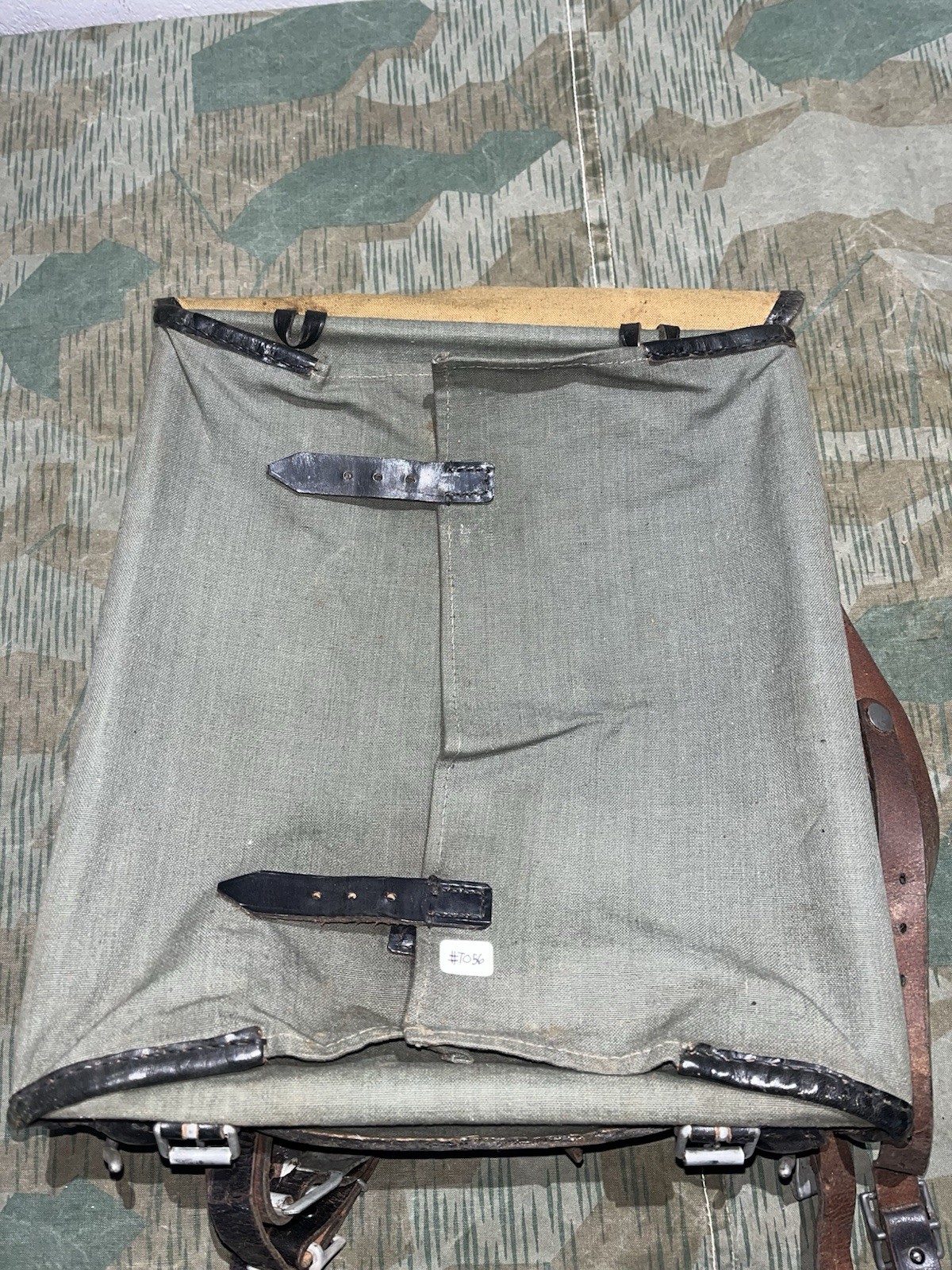 Original WW2 German RZM Marked Uniform M34 Pony Fur Horsehair Tornister Backpack - Image 5