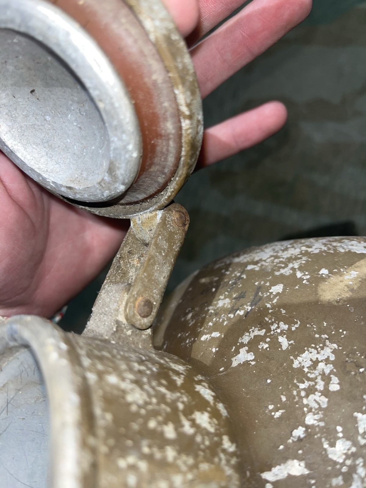Original WW2 German FL Luftwaffe Marked AVX 10L Trinkwasser Container - Image 10