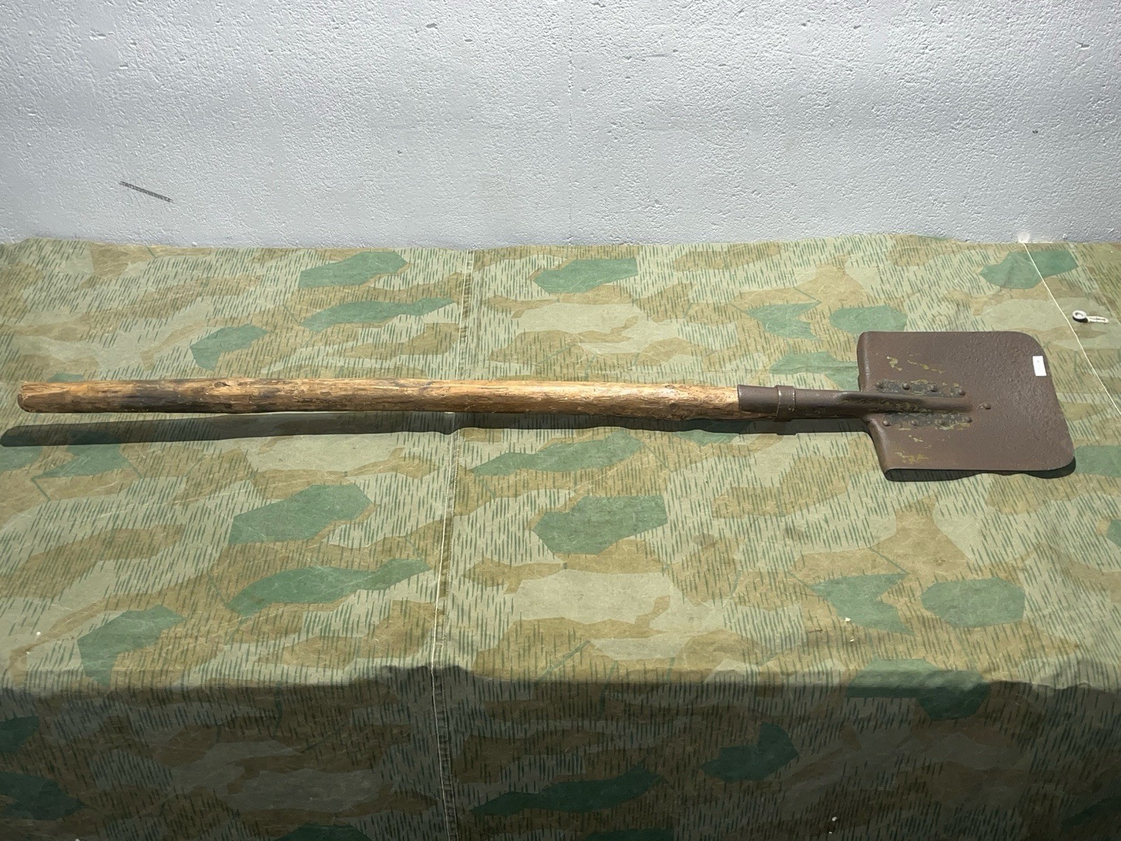 Original WW2 German RAD Shovel / Entrenching Tool w/ Long Handle