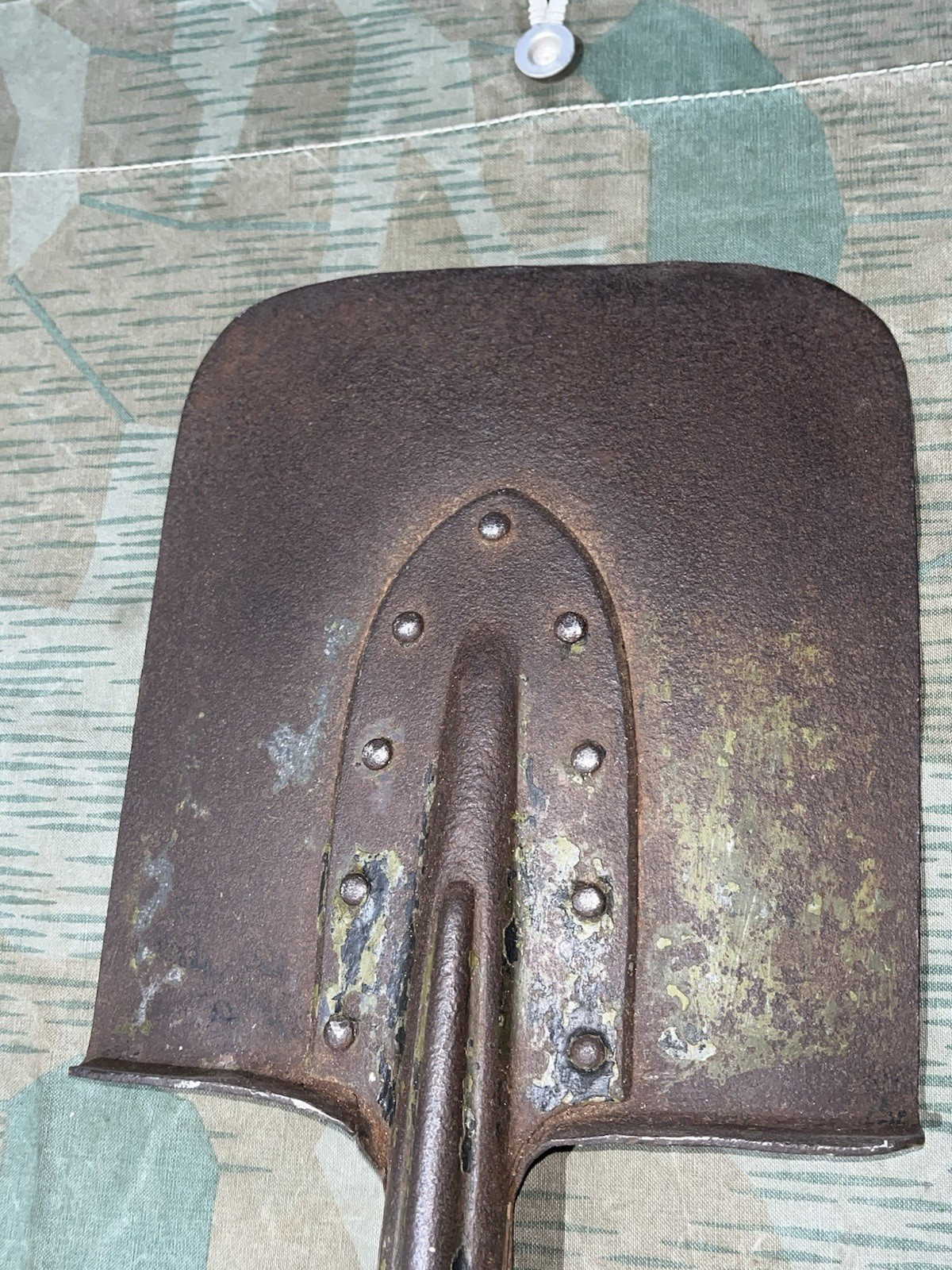 Original WW2 German RAD Shovel / Entrenching Tool w/ Long Handle - Image 2