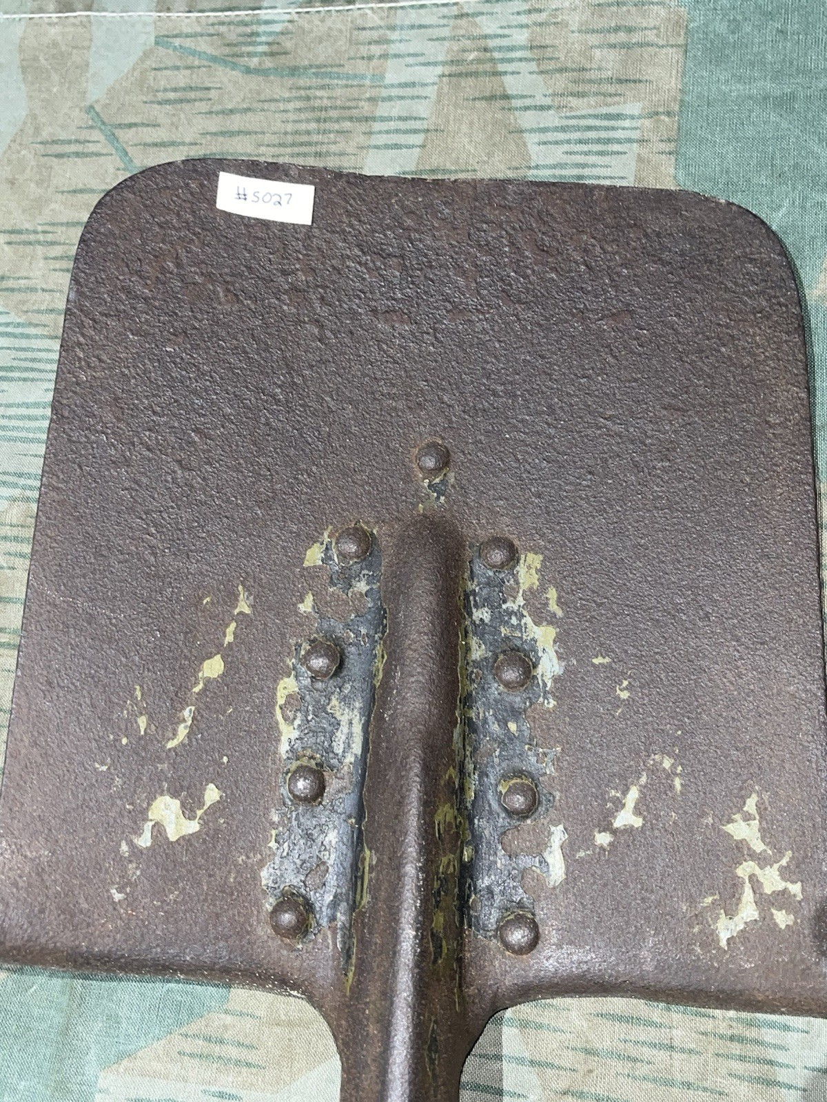 Original WW2 German RAD Shovel / Entrenching Tool w/ Long Handle - Image 3