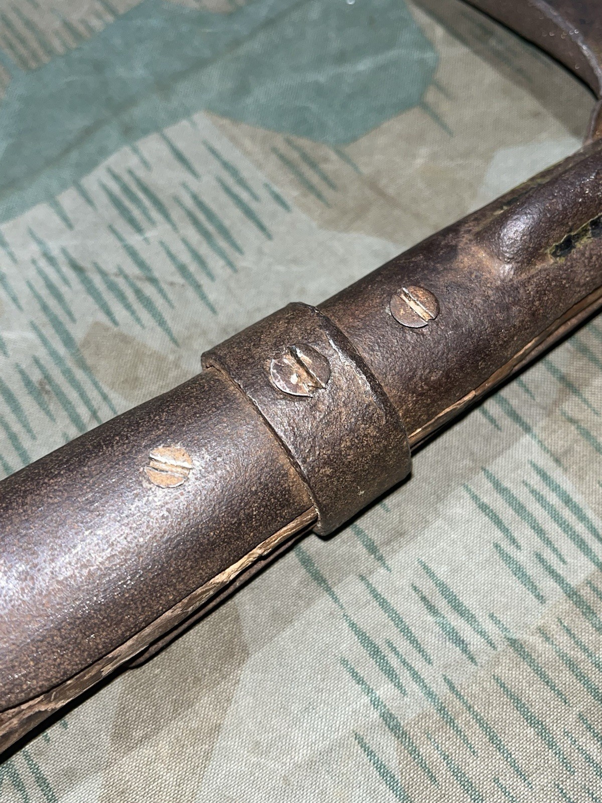 Original WW2 German RAD Shovel / Entrenching Tool w/ Long Handle - Image 10