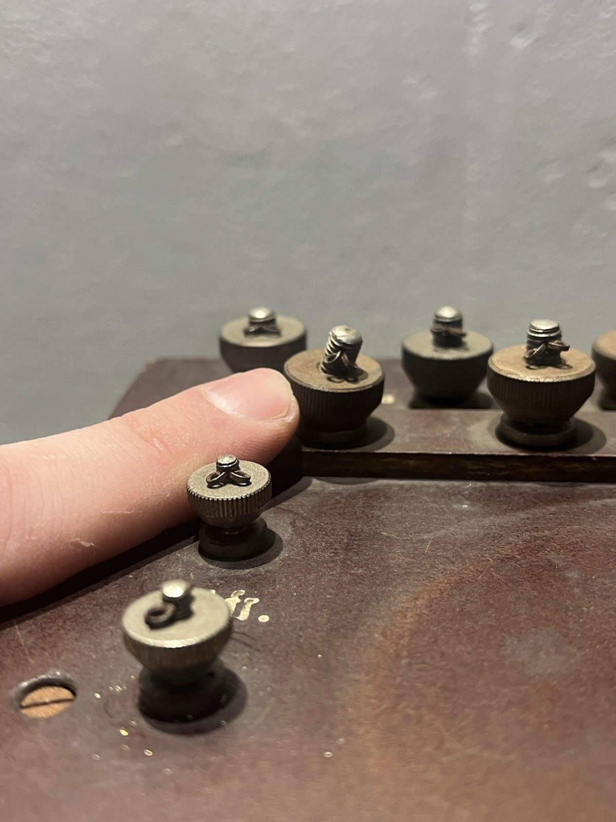 Original WW2 German FF33 Field Telephone 10 Line Switchboard 1943 Dated - Image 6