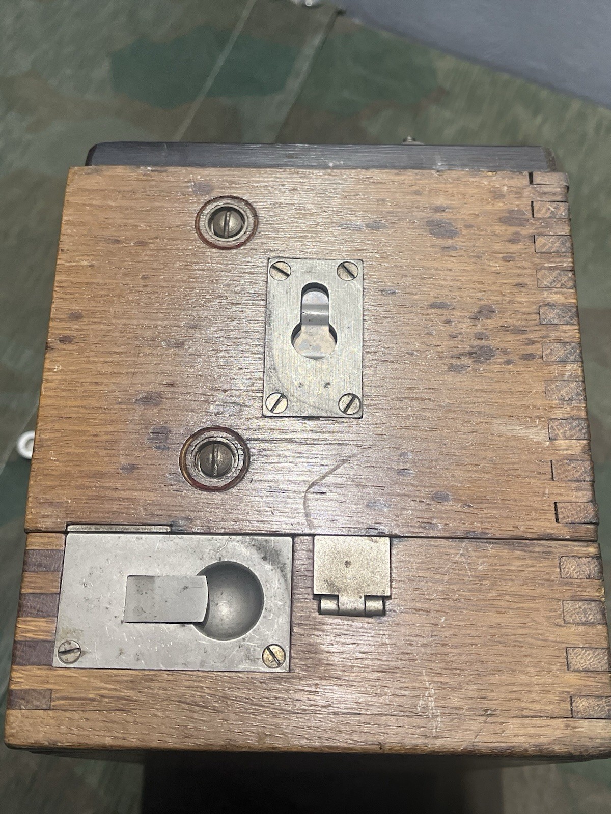 Original WW2 German FF33 Field Telephone 10 Line Switchboard 1943 Dated - Image 17