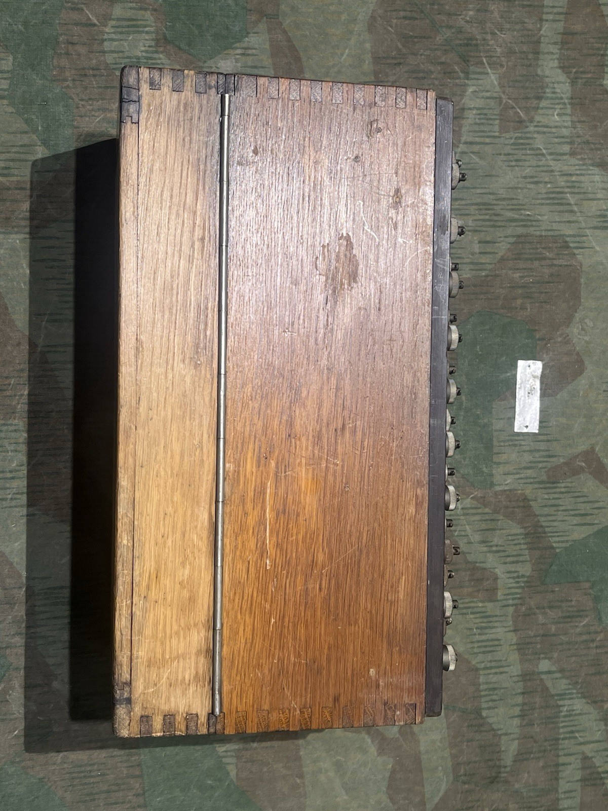 Original WW2 German FF33 Field Telephone 10 Line Switchboard 1943 Dated - Image 18