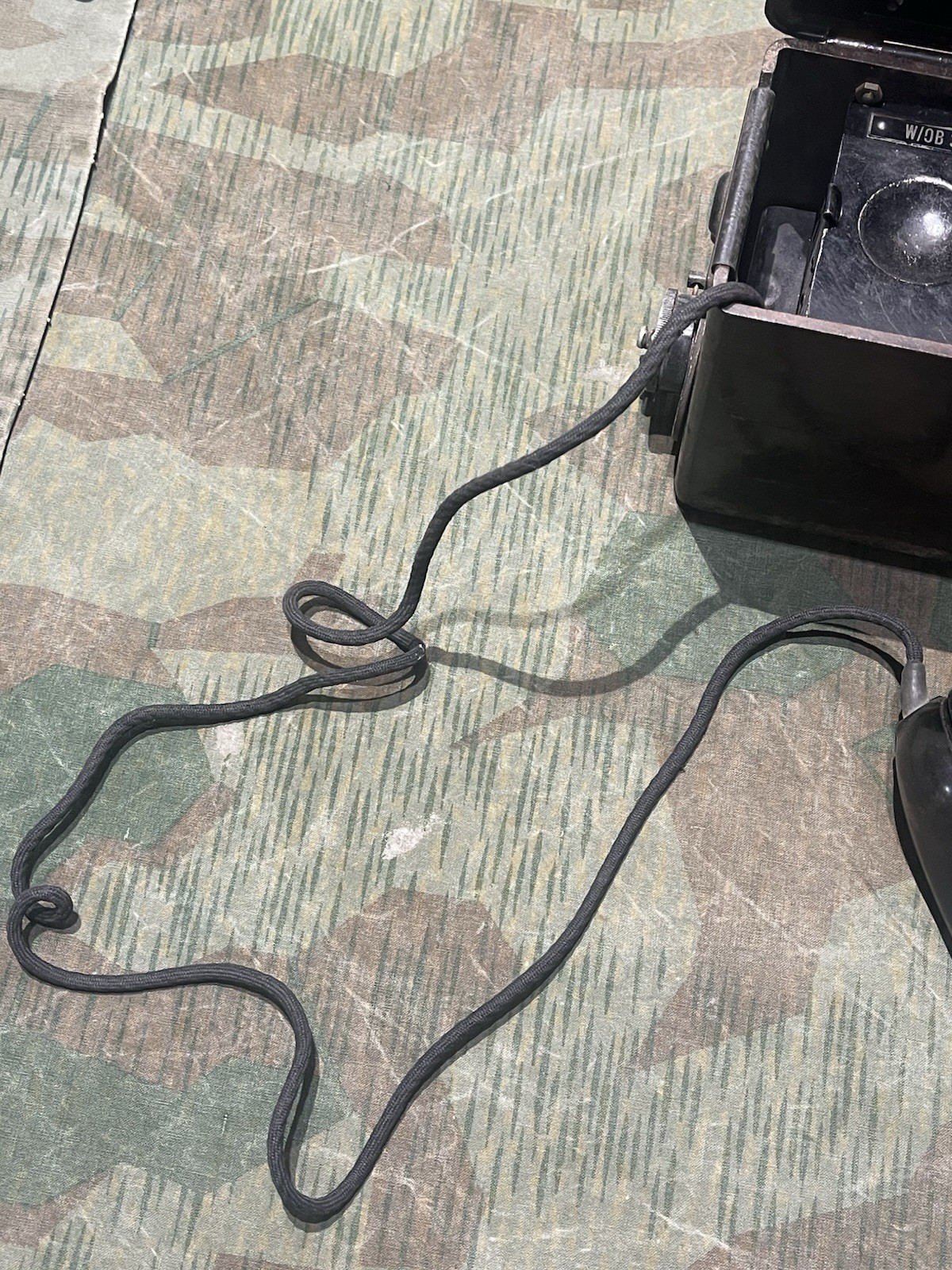 Original WW2 German Reichsbahn Field Telephone Ob35 / FF33 Dial Unit Marked - Image 5